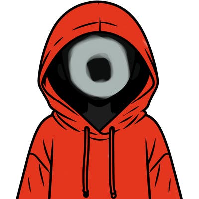 faceless girl in hoodie