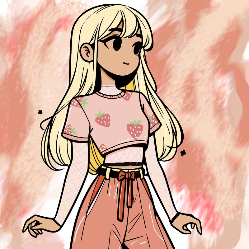 girl in a cute crop top