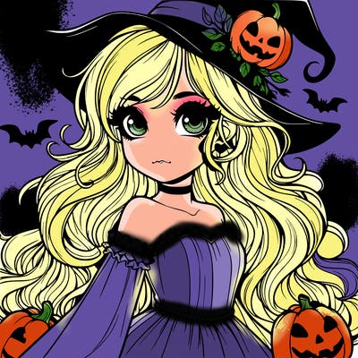 realistic girl halloween