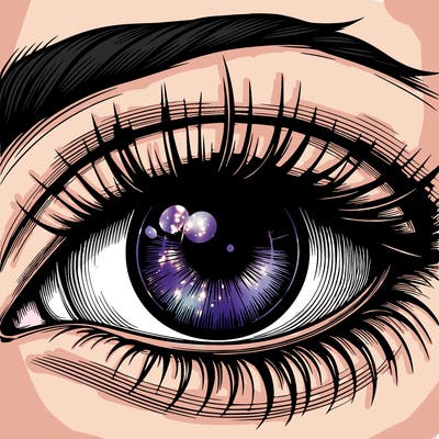 realistic eye