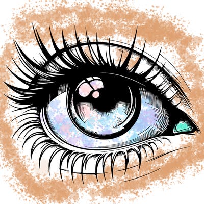 realistic eye