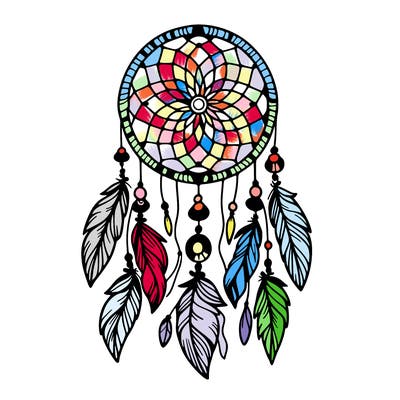 a beautiful dreamcatcher