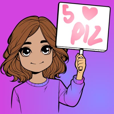 realistic girl holding up a sign