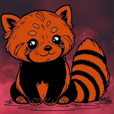 red panda
