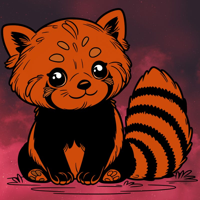 red panda