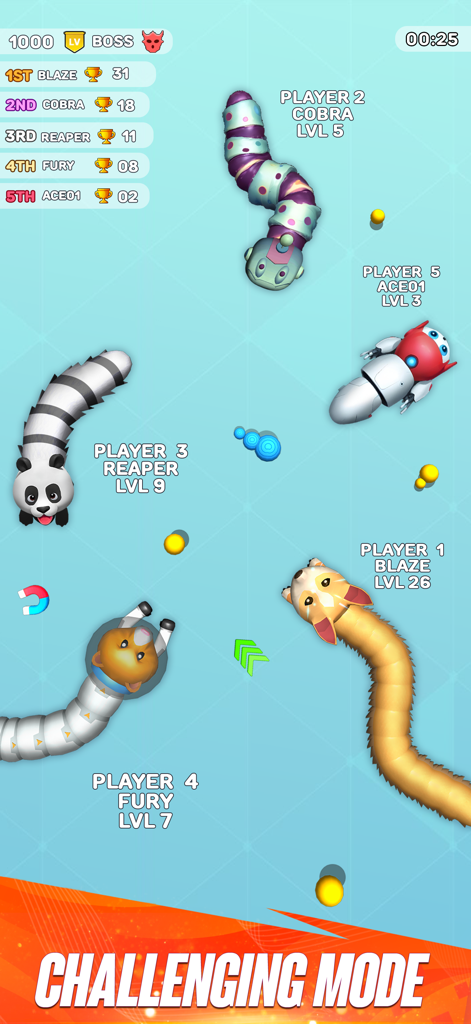 Tangled Worms Clash - Games App | MWM