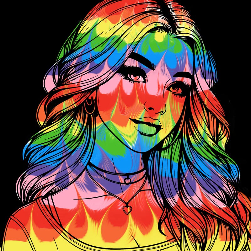 detailed realistic girl