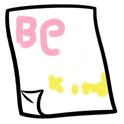 blank peace of paper