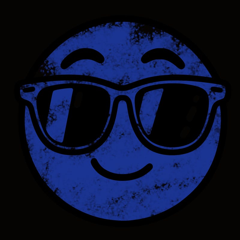 emoji with sunglasses