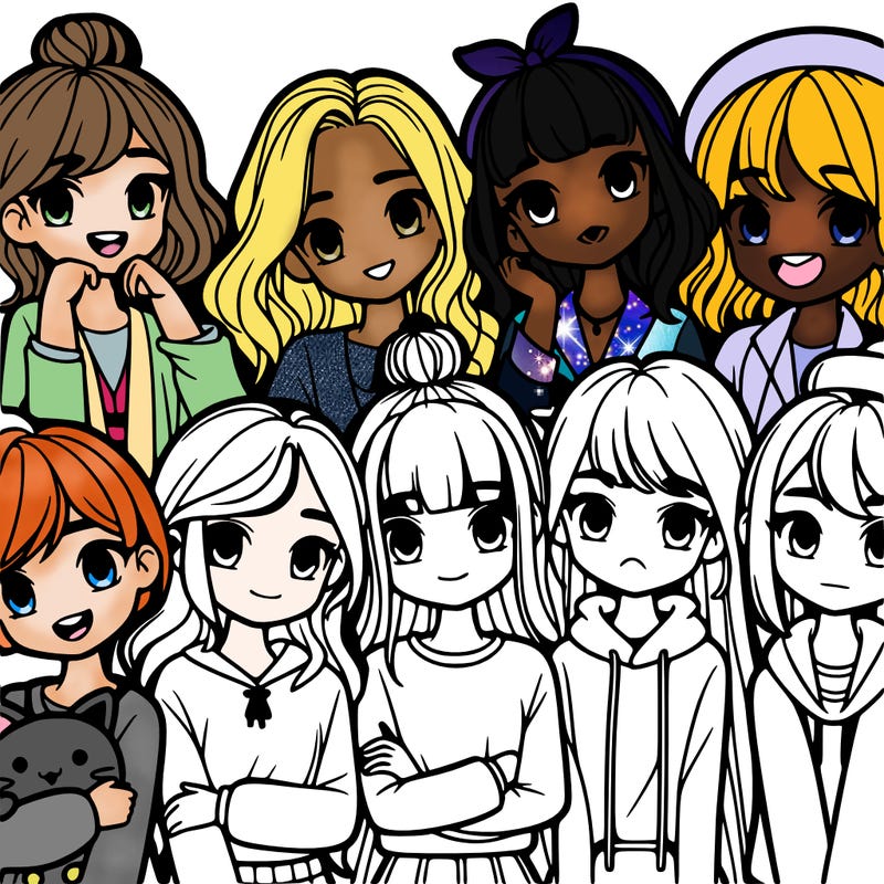 a bunch of girls