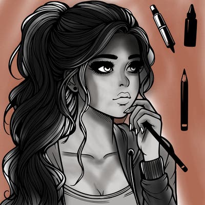 realistic teenage pretty