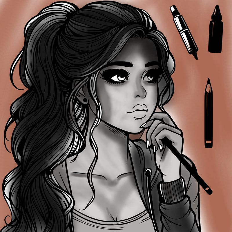 realistic teenage pretty