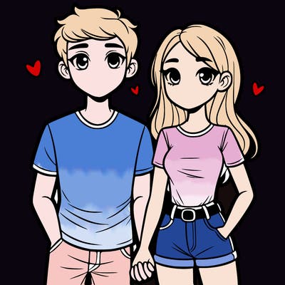 boyfriend and girlfriend