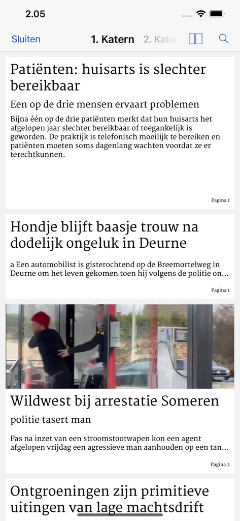 ED - Digitale krant - Digital news articles and headlines in the ED Digitale krant mobile app