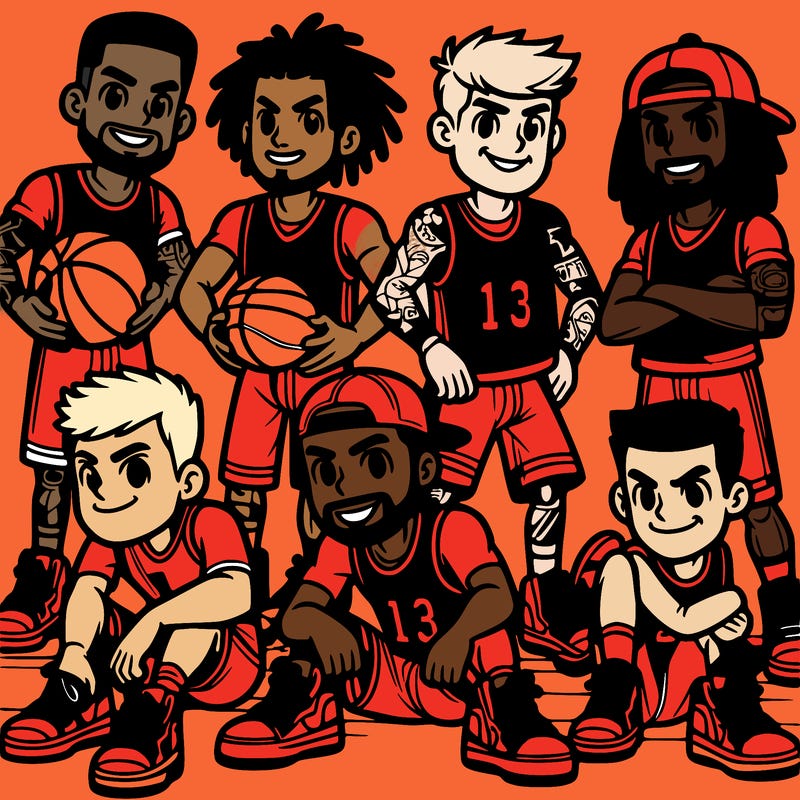 random basketball team
