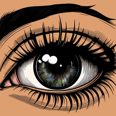 realistic eye