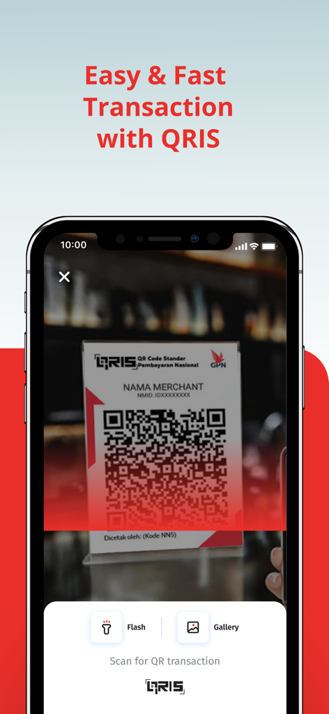 OCBC mobile Indonesia - OCBC mobile インドネシアアプリ、QRISコードをスキャンして簡単かつ迅速な取引を実行