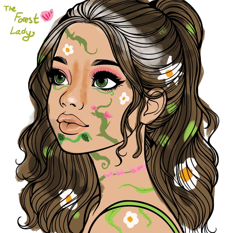 beautiful realistic girl