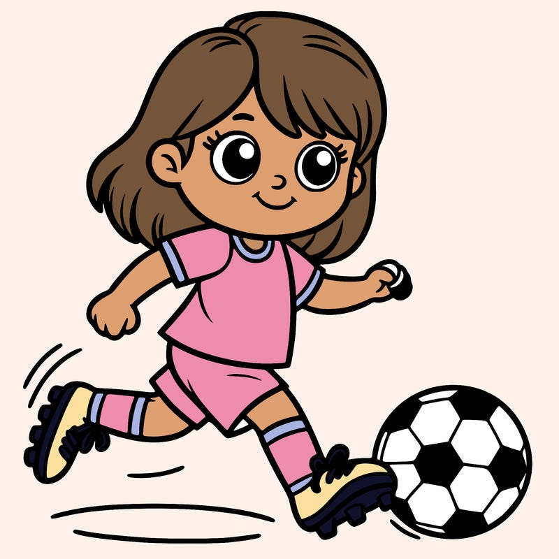 girl soccer player