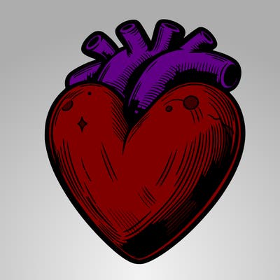 realistic heart