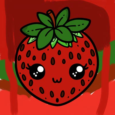cute strawberry