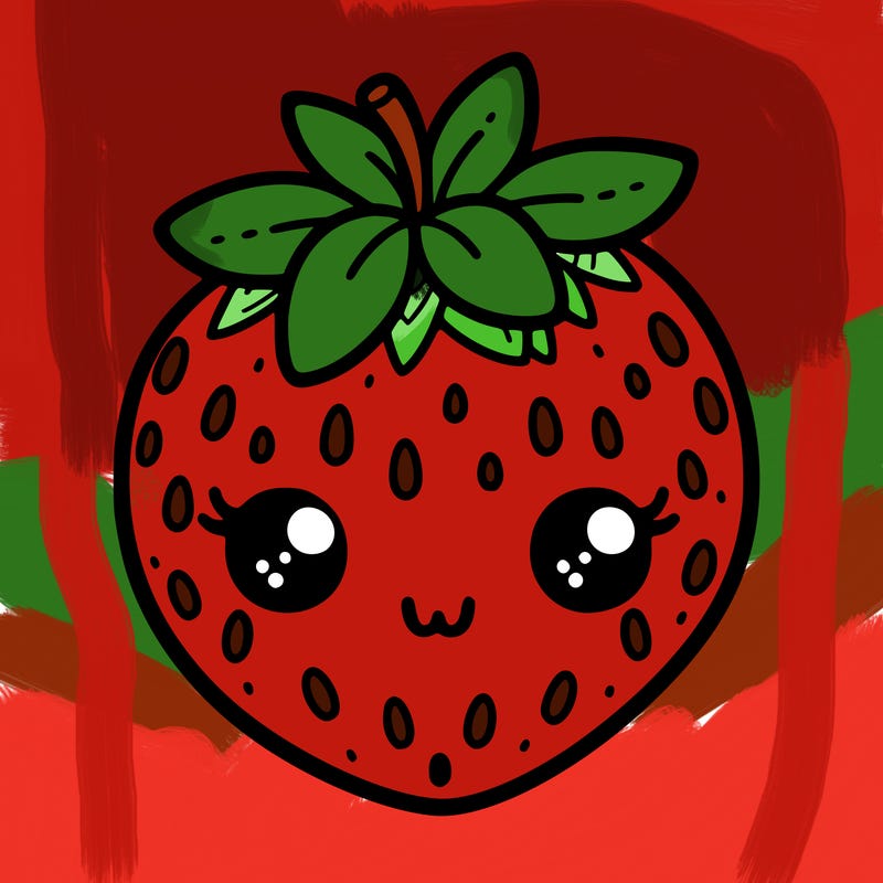 cute strawberry