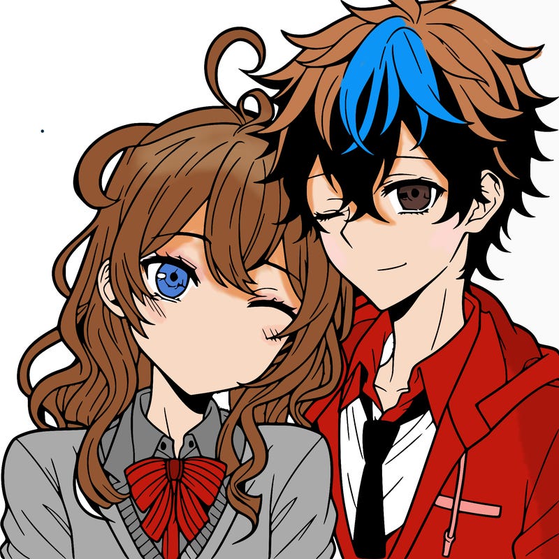 anime couple