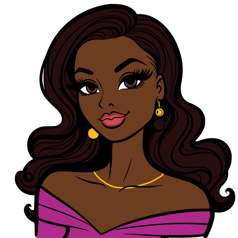 bold and clean: beautiful coquette woman