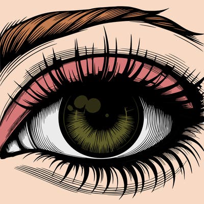 realistic eye