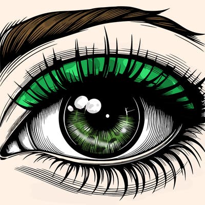 realistic eye