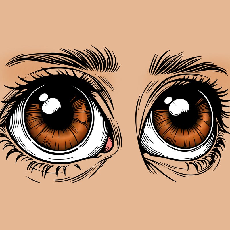 human eyes