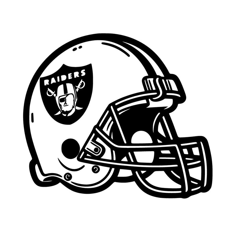 las vegas raiders helmet