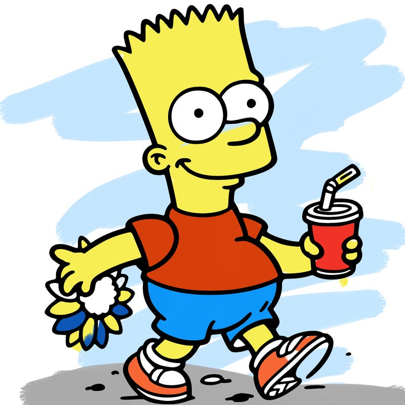 bart simpsin