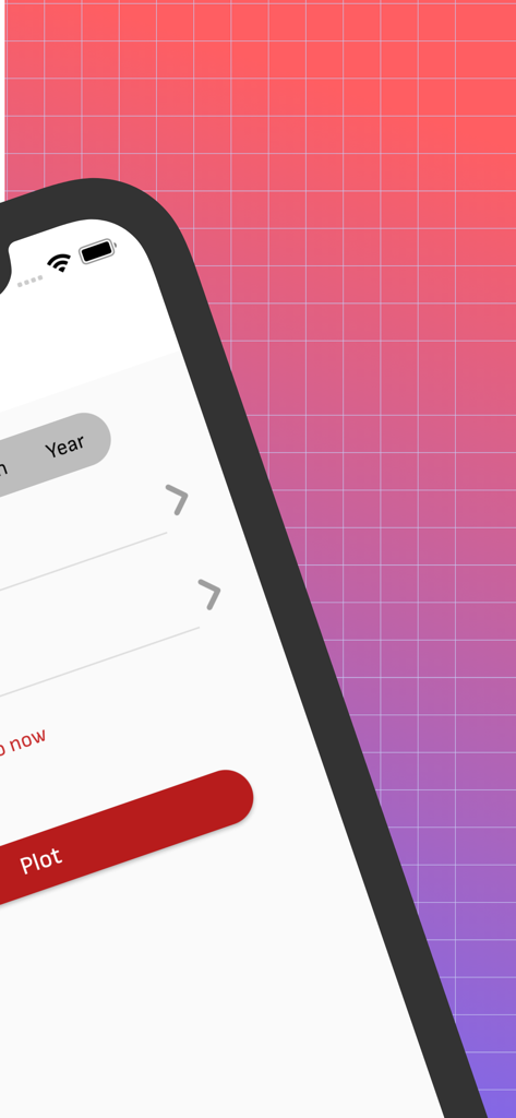 QiMen World - The plotting interface of the QiMen World mobile app showing options for metaphysical chart calculation.