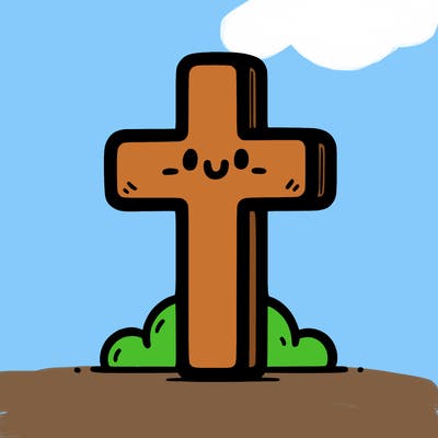 simple christian cross