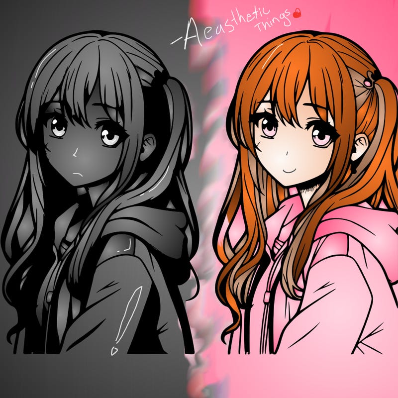 realistic anime girl