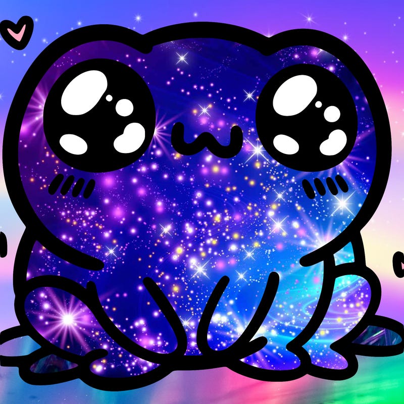 kawaii frog