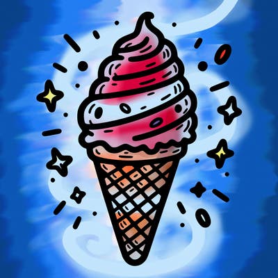 ice cream cone