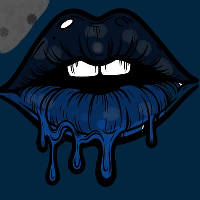 lips that look realistic and drip