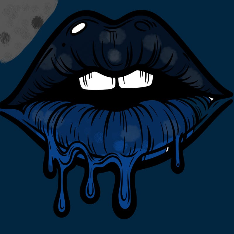 lips that look realistic and drip