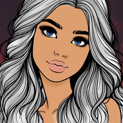 beautiful realistic girl