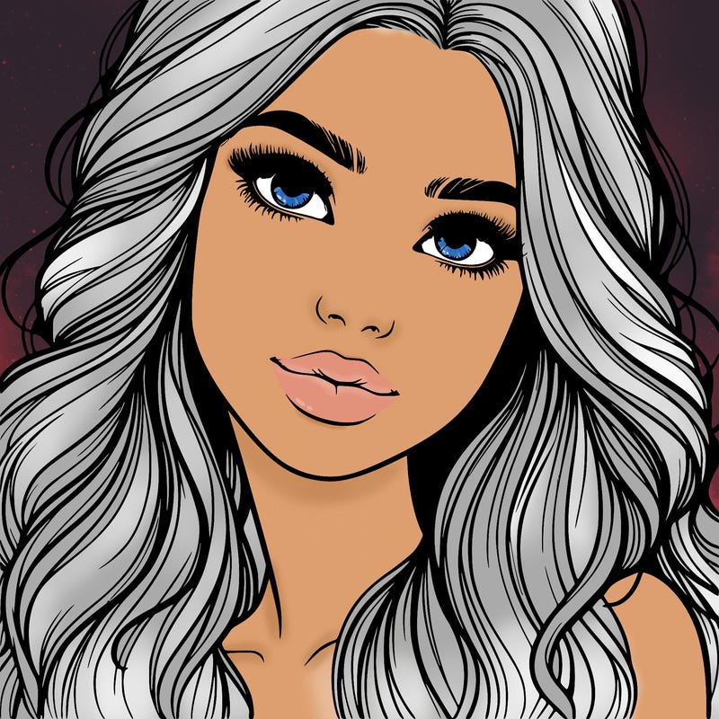 beautiful realistic girl