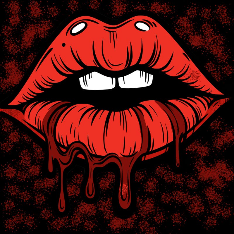 lips that look realistic and drip