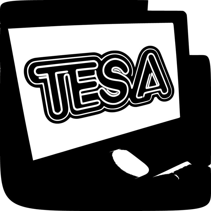 tessa name in neon