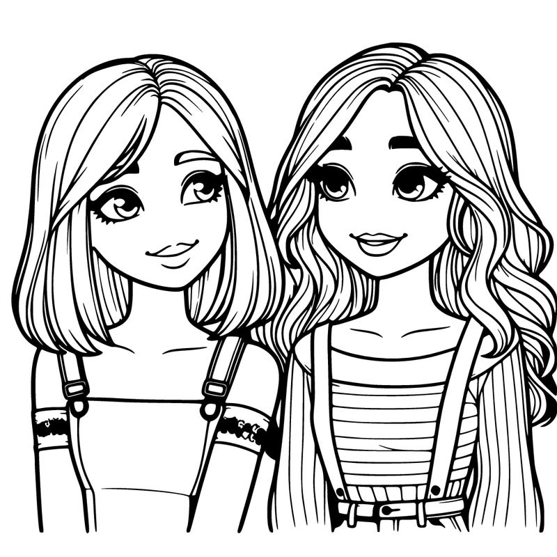 realistic girl best friends