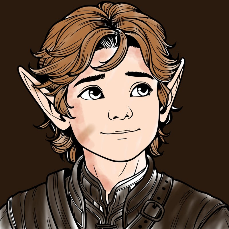 a realistic elf
