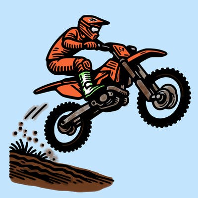 dirt bike jump