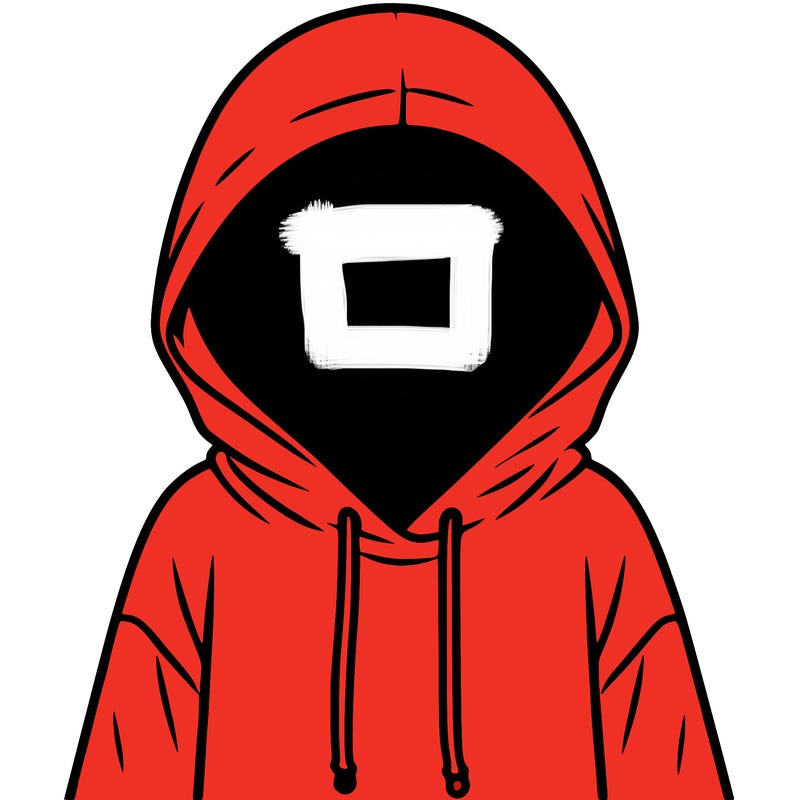 faceless girl in hoodie