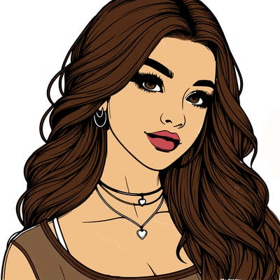 detailed realistic girl