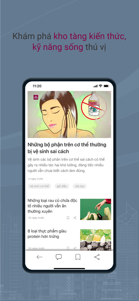 VTC NOW - VTC NOW 모바일 앱의 생활 기술 및 건강 지식 기사